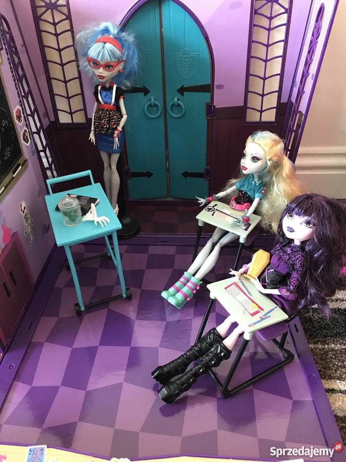 Wielki zestaw monster high straszyceum i 20 Tarnów
