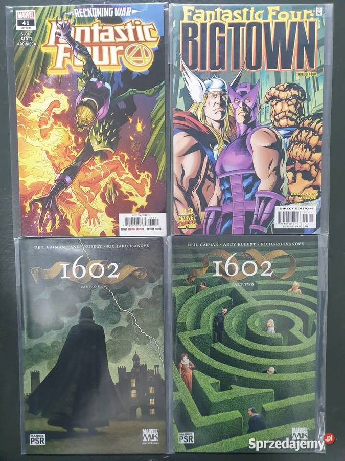 Fantastic Four zestaw 22 komiksów Marvel USA Gdynia