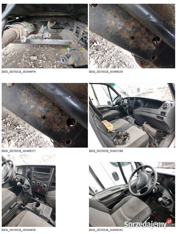 Zarządca sprzeda sam ciężarowy 35 t Iveco Daily