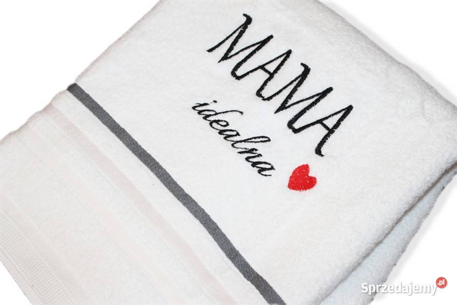 Prezenty na Dzień MAMY Ręcznik z napisem MAMA kujawsko-pomorskie Grudziądz