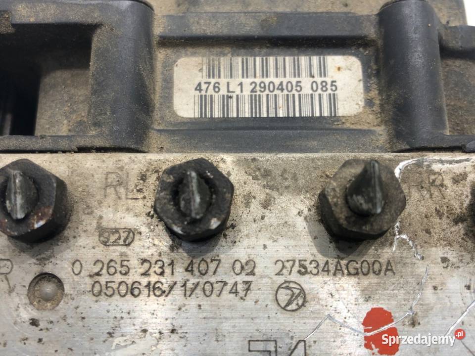 POMPA ABS SUBARU LEGACY IV 27534AG00A 25 165