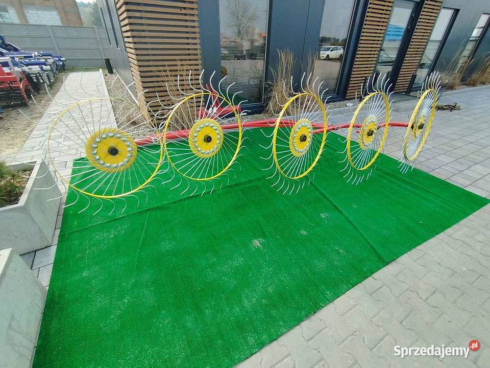 NOWA Przetrząsaczo Zgrabiarka Taret 31 m 5 Kół wielkopolskie