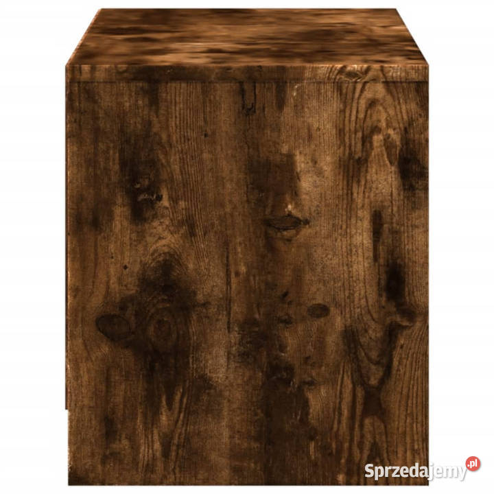 Szafka pod TV z LED przydymiony dąb 97x34x40 mazowieckie Warszawa