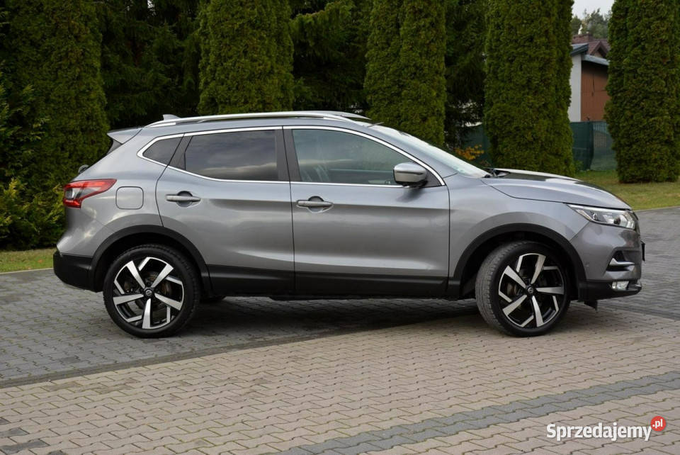 Nissan Qashqai Tekna Full Ledy Skóry Nappa Radar nieuszkodzony Ostrów Mazowiecka