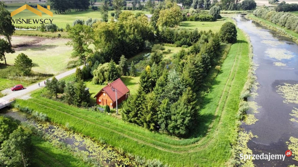 Drewniany dom linii brzegowej 60 m2 Markusy drewno warmińsko-mazurskie