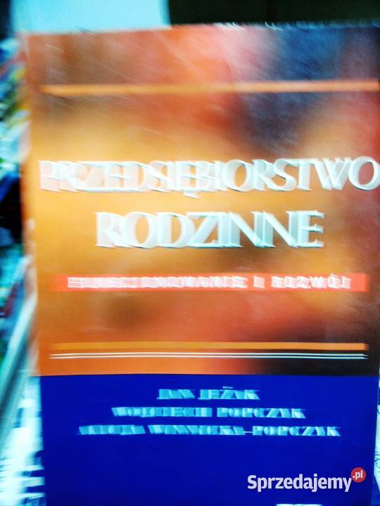 Przedsiębiorstwo rodzinne książki Warszawa