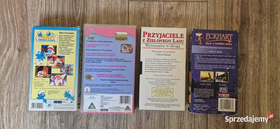 Bajki kaseta video VHS mix smerfy teletubisie Białystok