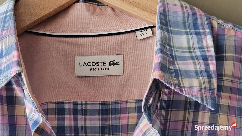 Lacoste oryginalna koszula rozmiar L regular fit Lublin