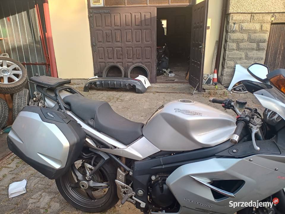 Motocykl Triumph st 1050 sprint 2006 przebieg Bielsko-Biała