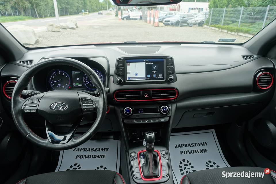 Hyundai Kona 16T 177 4X4 Automat Nawigacja benzyna śląskie Buczkowice