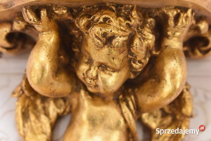 Komplet Aniołów Na Ścianę Półka Stabilna