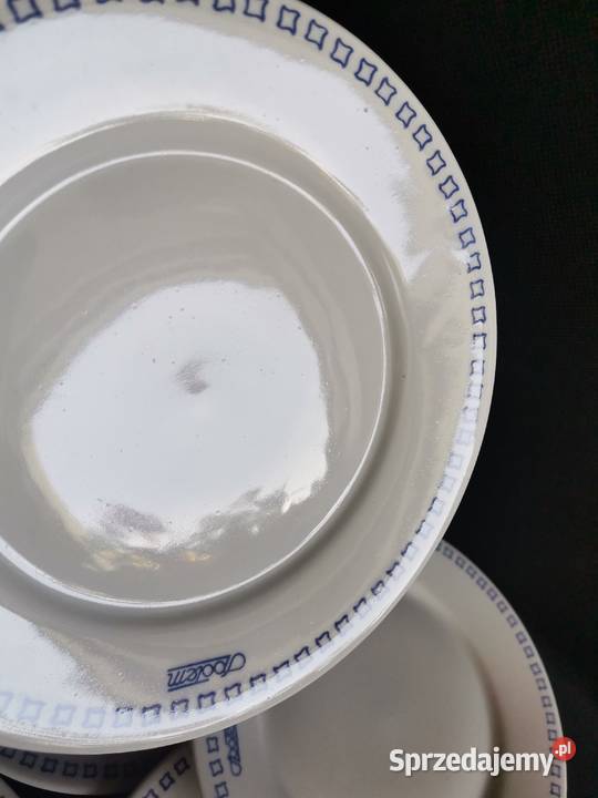 Stare nieużywane talerze deserowe porcelana śląskie Siemianowice Śląskie