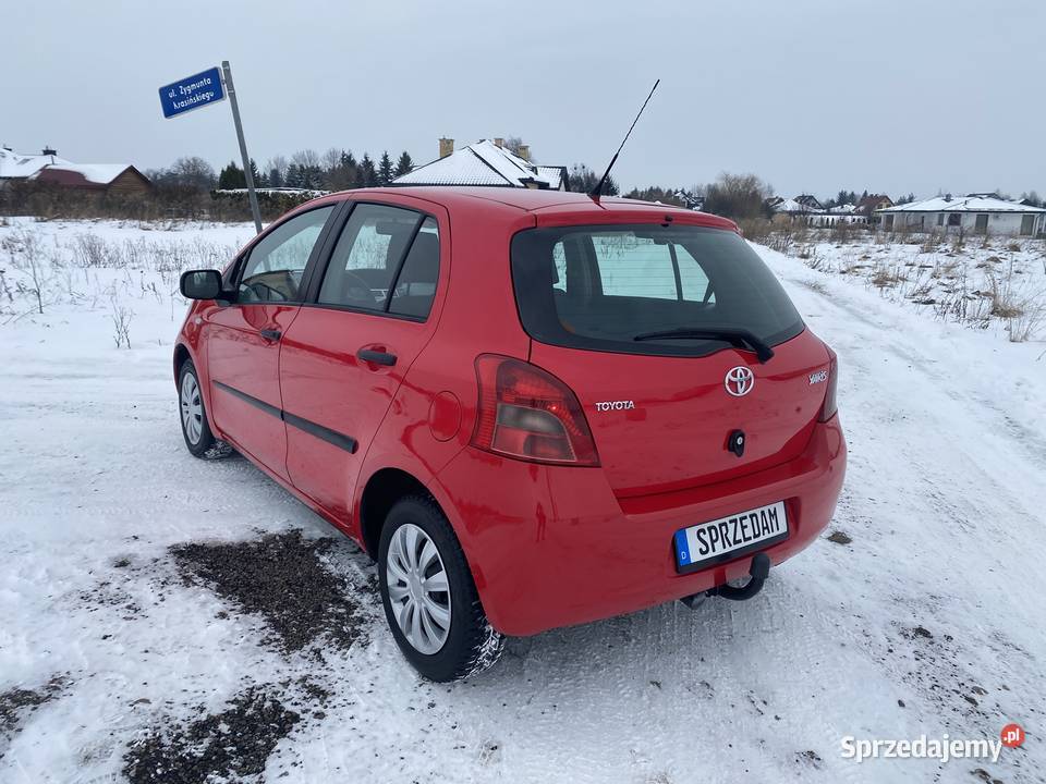 Toyota Yaris 5D 2007R 10B ŚLICZNA Stan B Opłaty Toyota Zamość