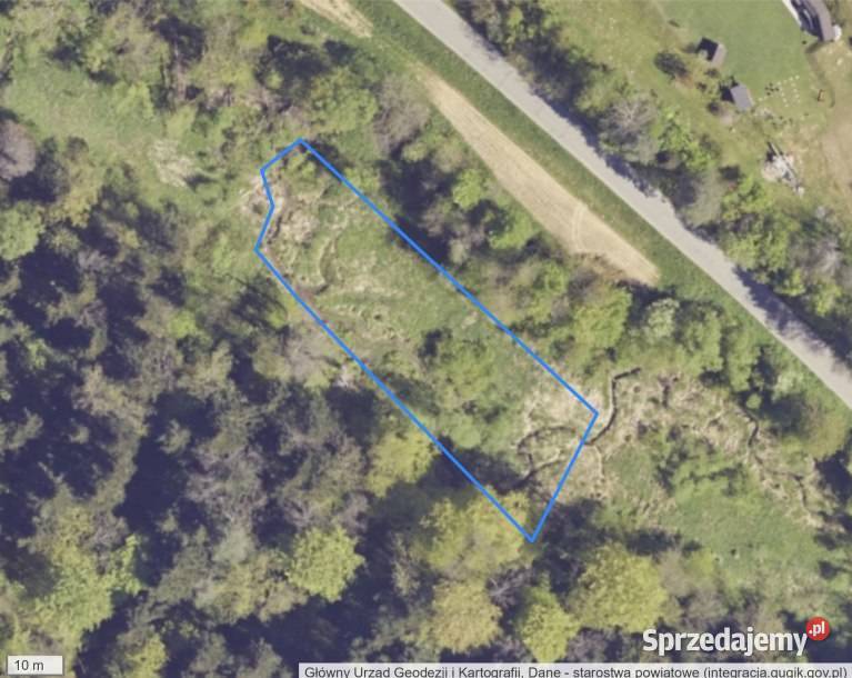 Działki rolne w Bieszczadach Jankowce ze Grunty i działki podkarpackie sprzedam