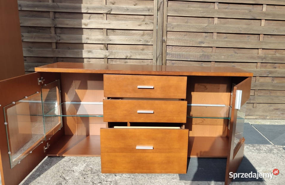Zestaw Kassel Bydgoskie Meble witryna komoda mazowieckie sprzedam
