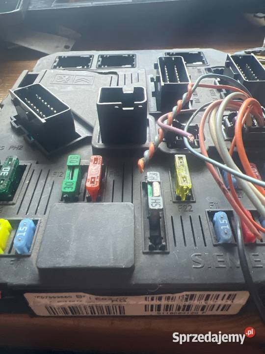 modul bsi citroen peugeot s118085120f