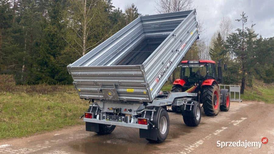 Przyczepa CYNKOMET 8T PROMOCJA T1044 Przyczepy rolnicze Olesno
