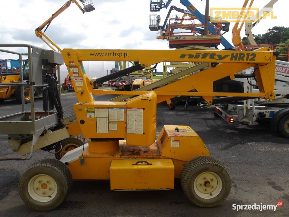Podnośnik koszowy 12 m Niftylift HR12NDE wielkopolskie Pleszew