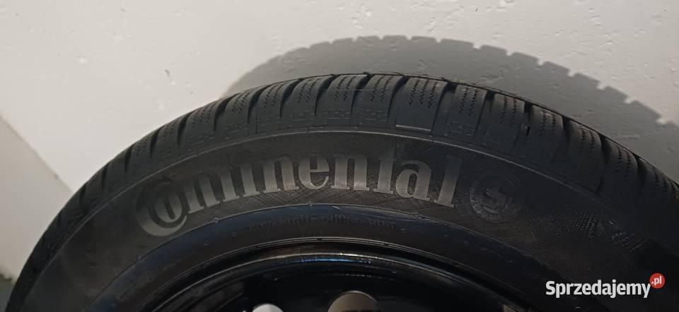 Komplet używanych opon zimowych Continental pomorskie Reda sprzedam