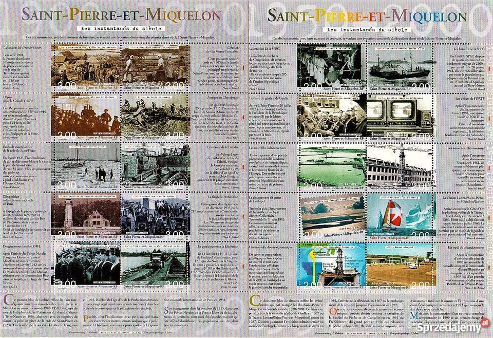 STPIERRE MIQUELON 1998 1999 2000 MNH pomorskie Człuchów