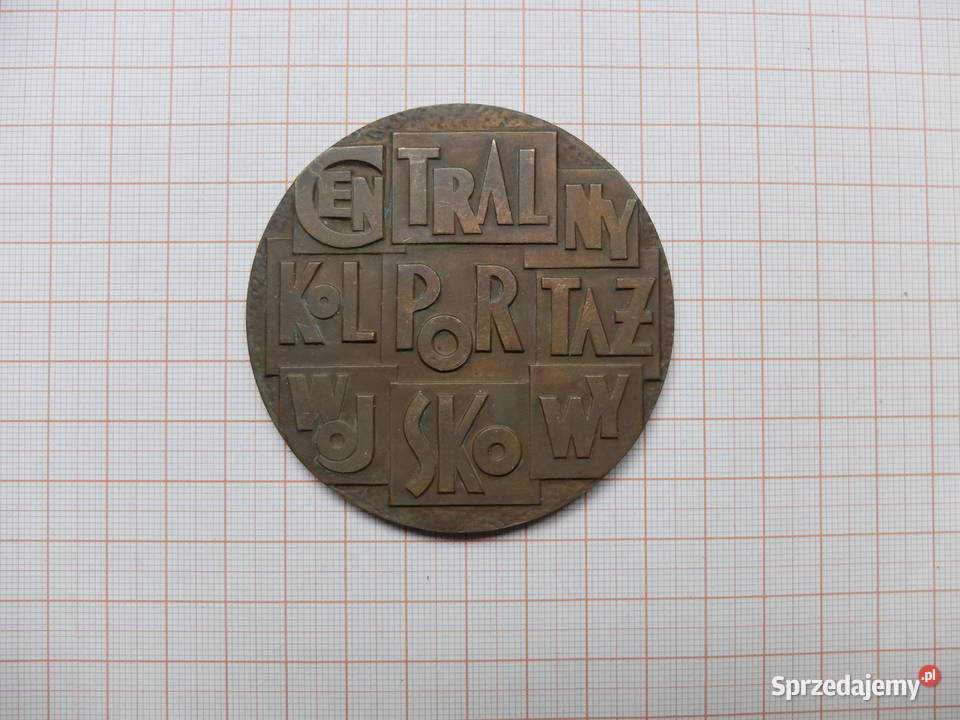 Medal z okresu PRL Centralny Kolportaż Wojskowy Kościan