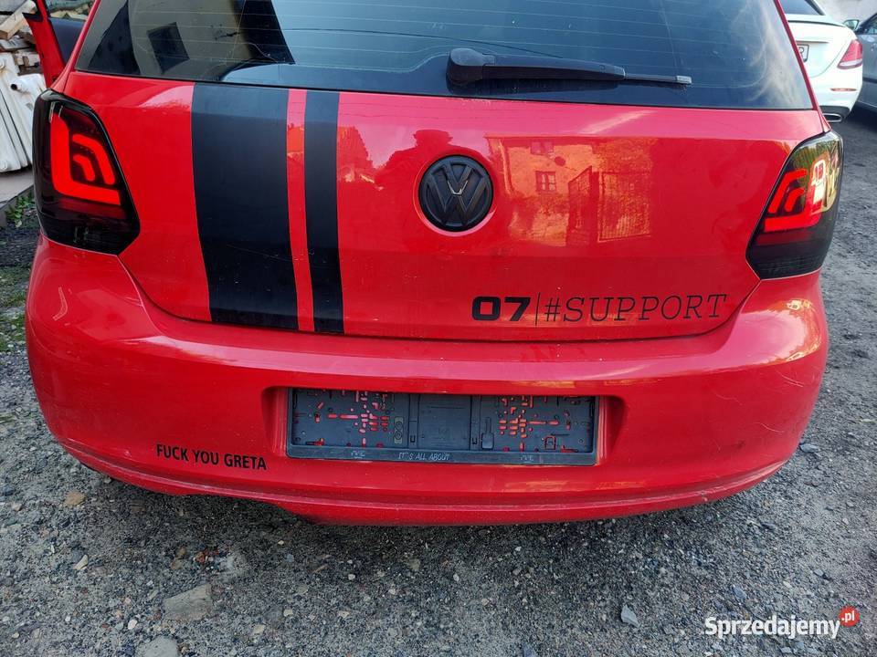 LAMPY TYLNE DIODOWE VW POLO 6R BLACK SMOKE Szydłowiec