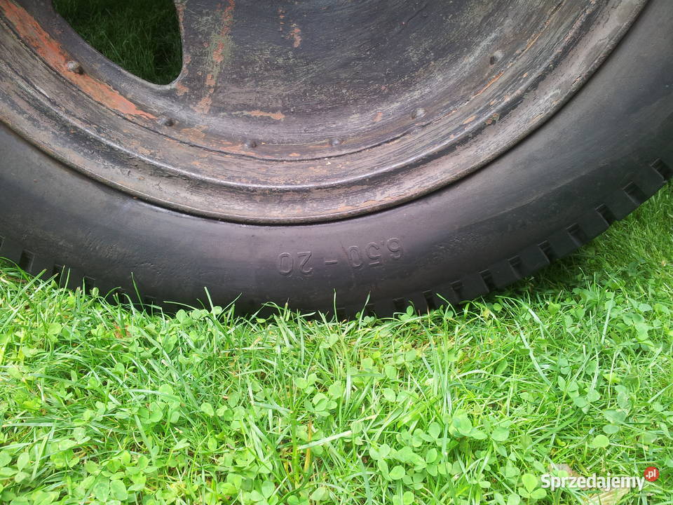 koła armata 374576 mm ZSRR samochód wojskowy GAZ ciężarowe sprzedam