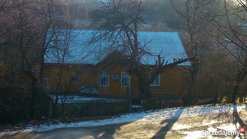 Dom murowano drewniany podkarpackie Grudna Górna sprzedam