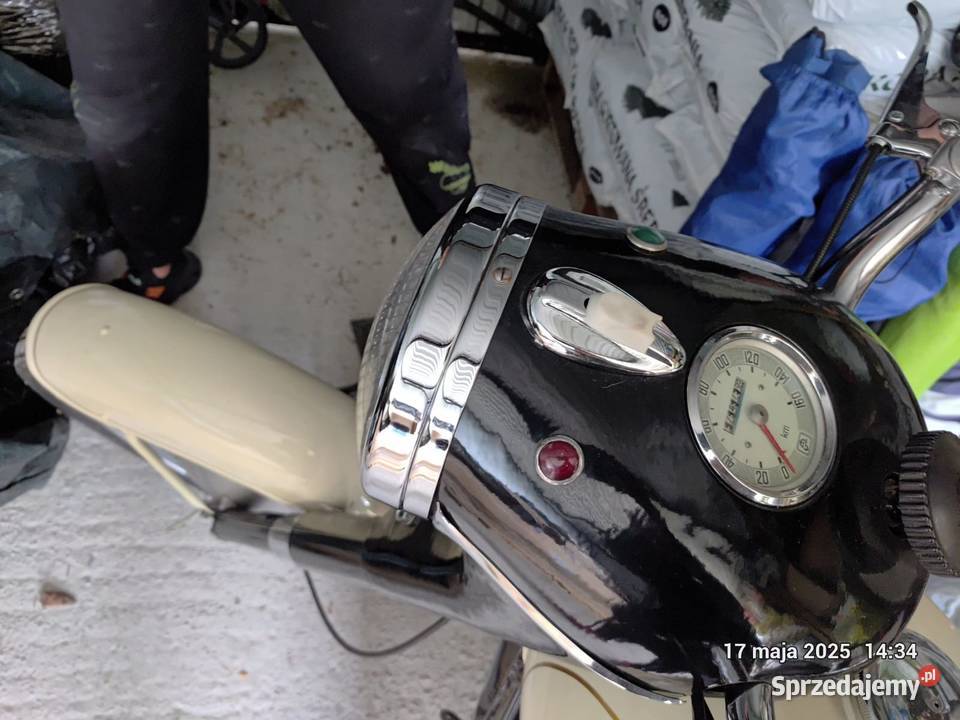 Junak M10 motocykl 1962 Jagoszyce