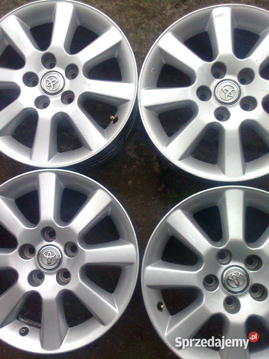 felgi aluminiowe 16 Toyota Yaris Carolla Verso Jarosław sprzedam