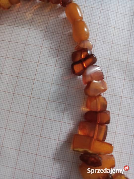 Naszyjnik Bursztyn Vintage Białystok