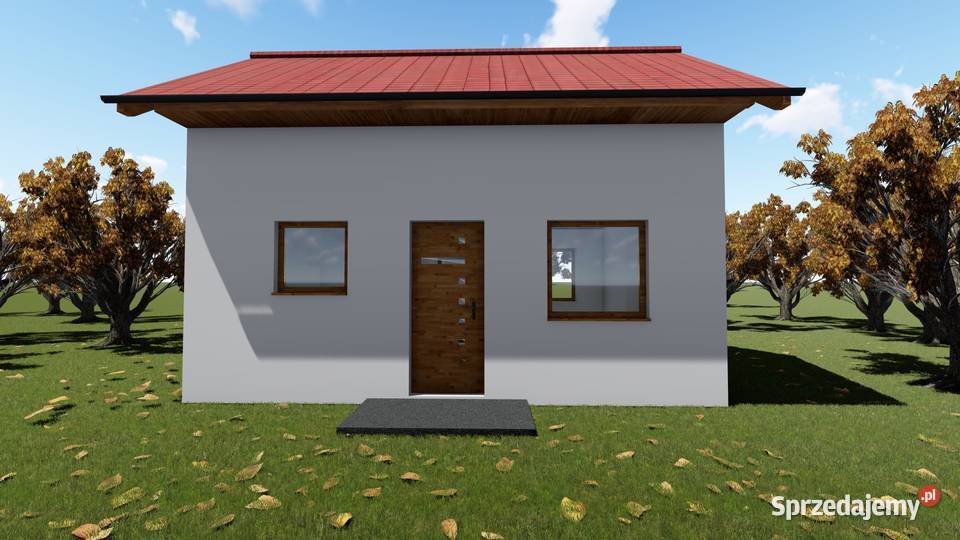 Projekt domu ZG34 na zgłoszenie bez pozwolenia
