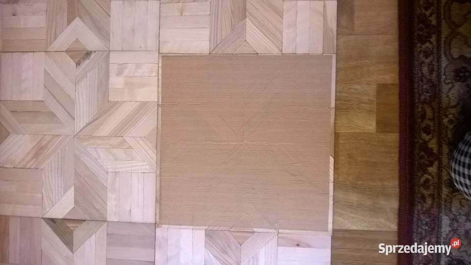 Piękna Mozaika Parkietowa Styl pałacowywzór Dąbie