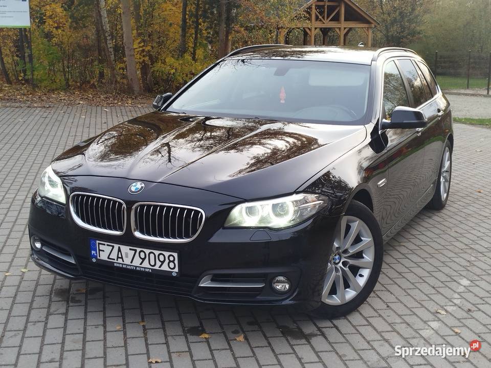 BMW f11 lift 520d automat 2014r skóra duża navi bluetooth