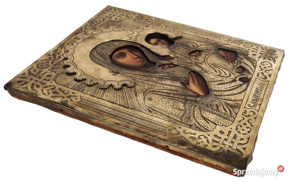 Ikona Matka Boża Smoleńska srebro 0469