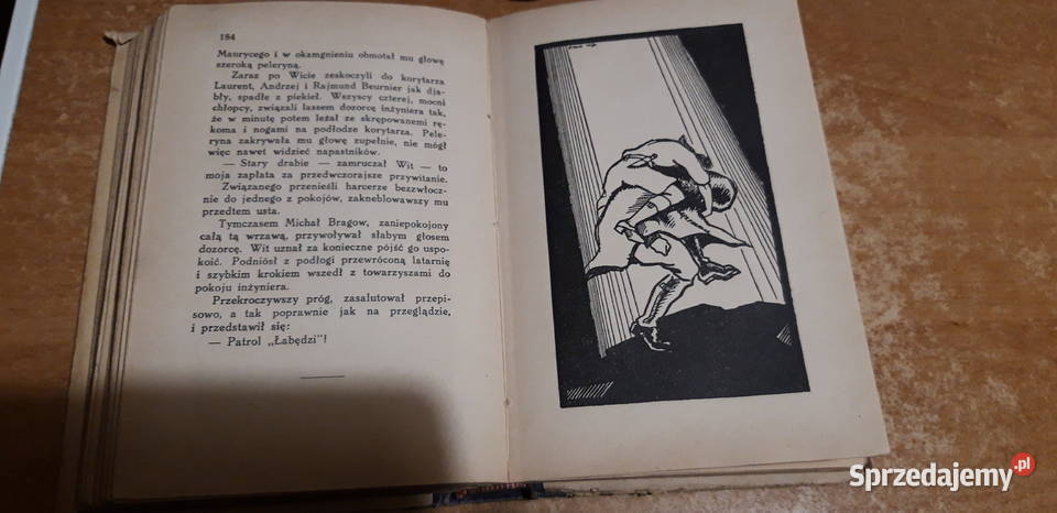 KRYTYCZNA NOC W KERVIZELU DELSUC1932 skauting Antykwariat Iwno