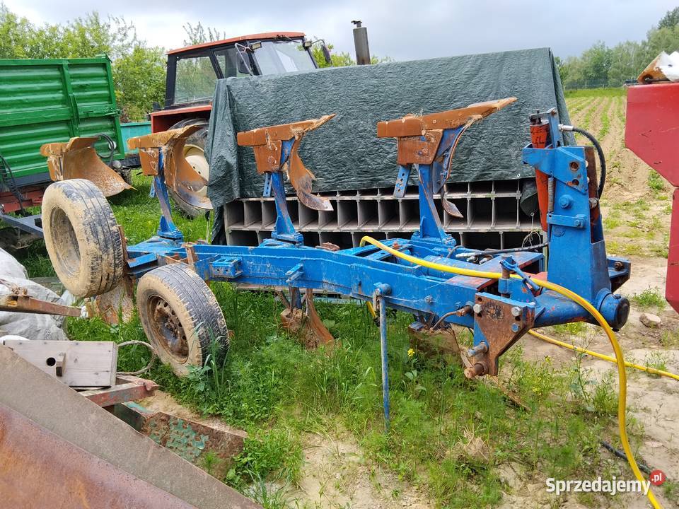 Pług rabe werk 4 skibowy Rabe Pługi małopolskie Buchcice