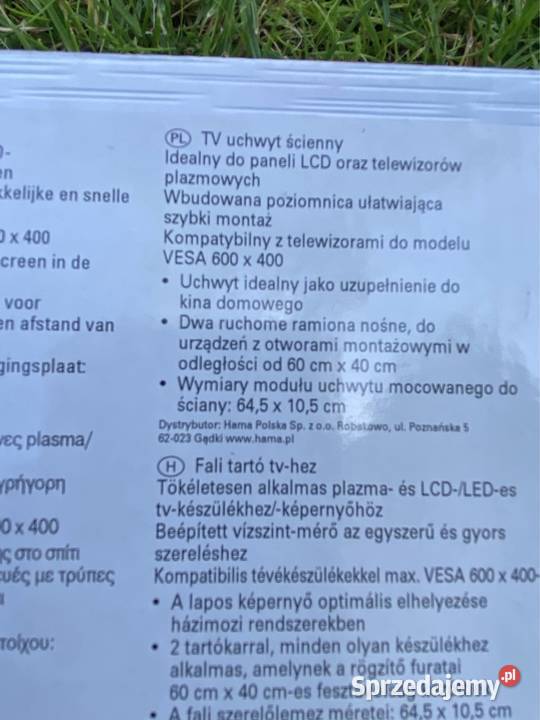 TV LCDplazma uchwyt do ściany HAMA