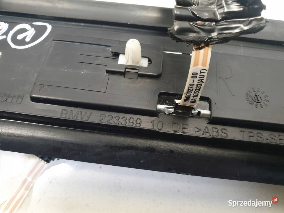 BMW F01 NAKŁADKA PROGOWA LISTWA Podświetlane Kpl Listwy i nakładki Rudka