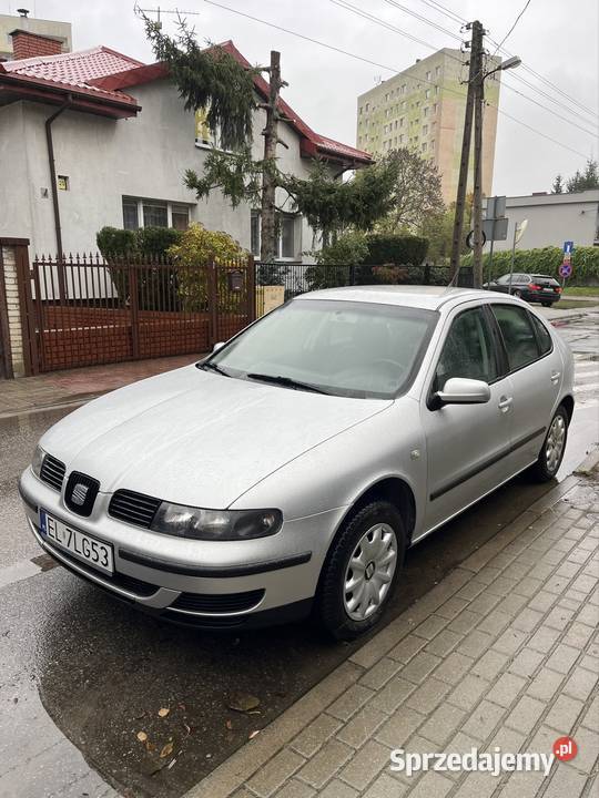SEAT LEON 16 benzyna LPG 2002 2 komplet opon ABS łódzkie