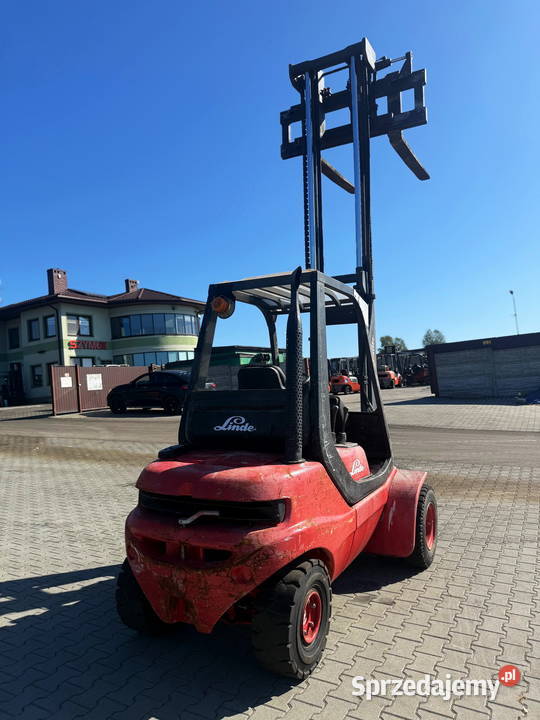 wózek widłowy terenowy LINDE H30D Perkins