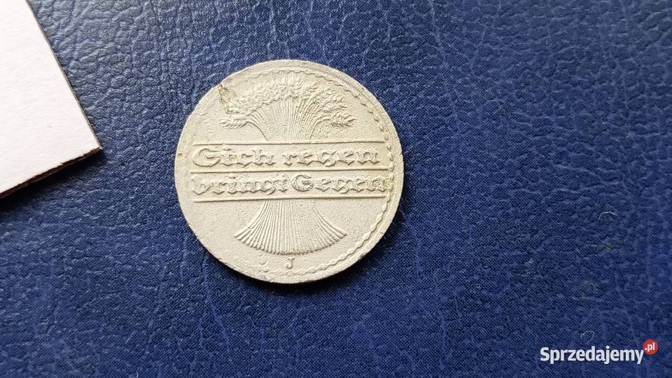 Stare monety 50 fenig 1919 J NIemcy podkarpackie Lesko