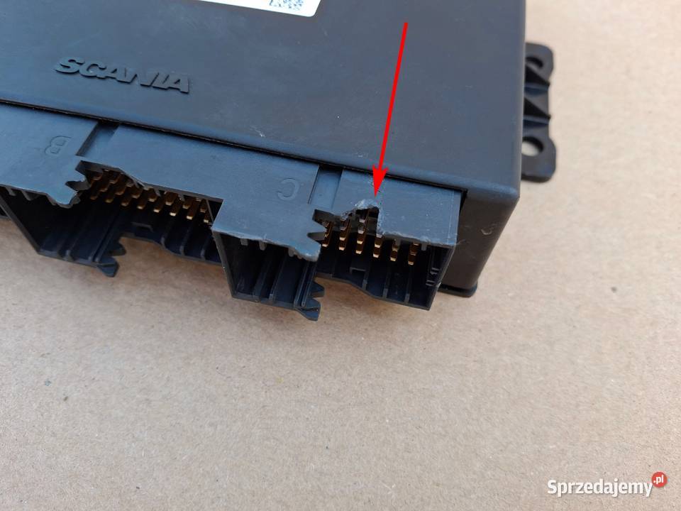 SCANIA STEROWNIK KOORDYNATOR KASETA C007 2309733 Bieleń