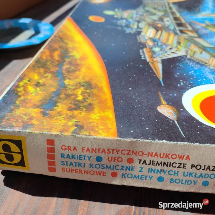 gra planszowa z 1986r Wyprawa na Proxima