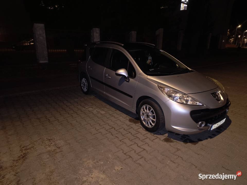 Sprzedam peugeot 207 sw 14 benzyna 2008 1400cm3 Łękińsko