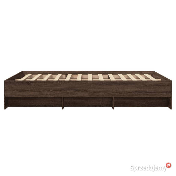 Łóżko bez materaca brązowy dąb 120x190 WM3295701 Warszawa