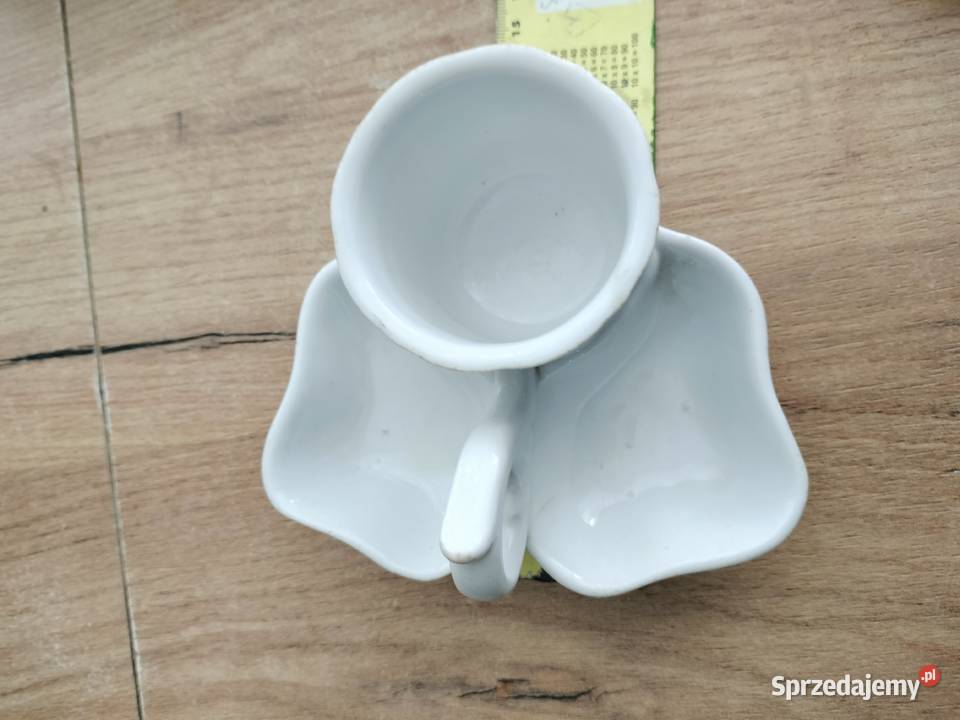 Porcelanowy zestaw dwojak do soli pieprzu i Choszczno