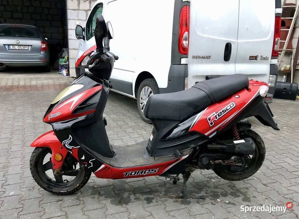 Skuter Toros Fresco 50cc 2014 Długi Kąt