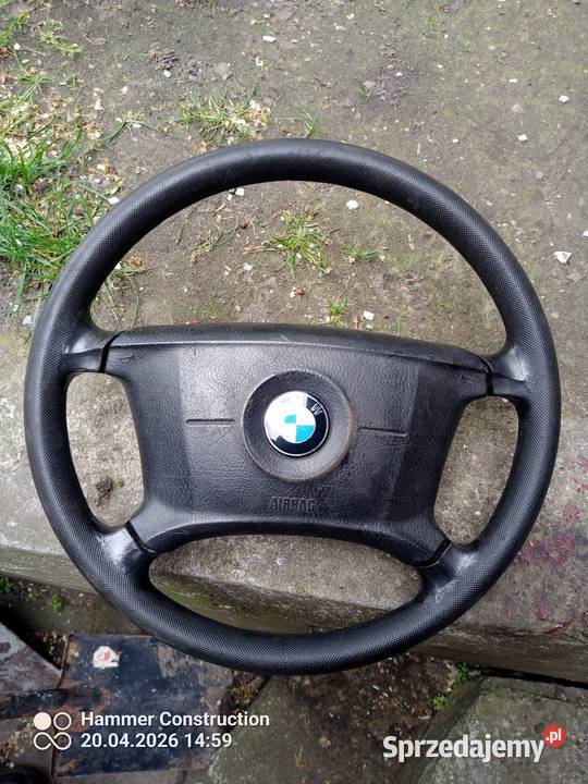 Kierownica BMW e46 kompletna z wiązka Rok produkcji 1999 Piekary Śląskie