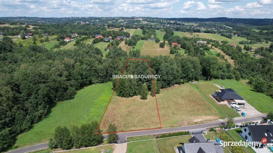 sprzedaży działki 5700m2 Siepraw